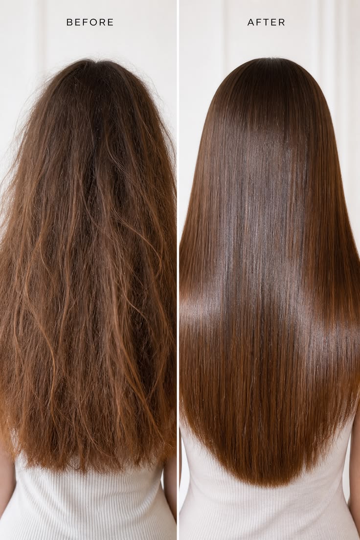 Therapeutic treatments: caviar, Botox, deep conditioning, and straightening.